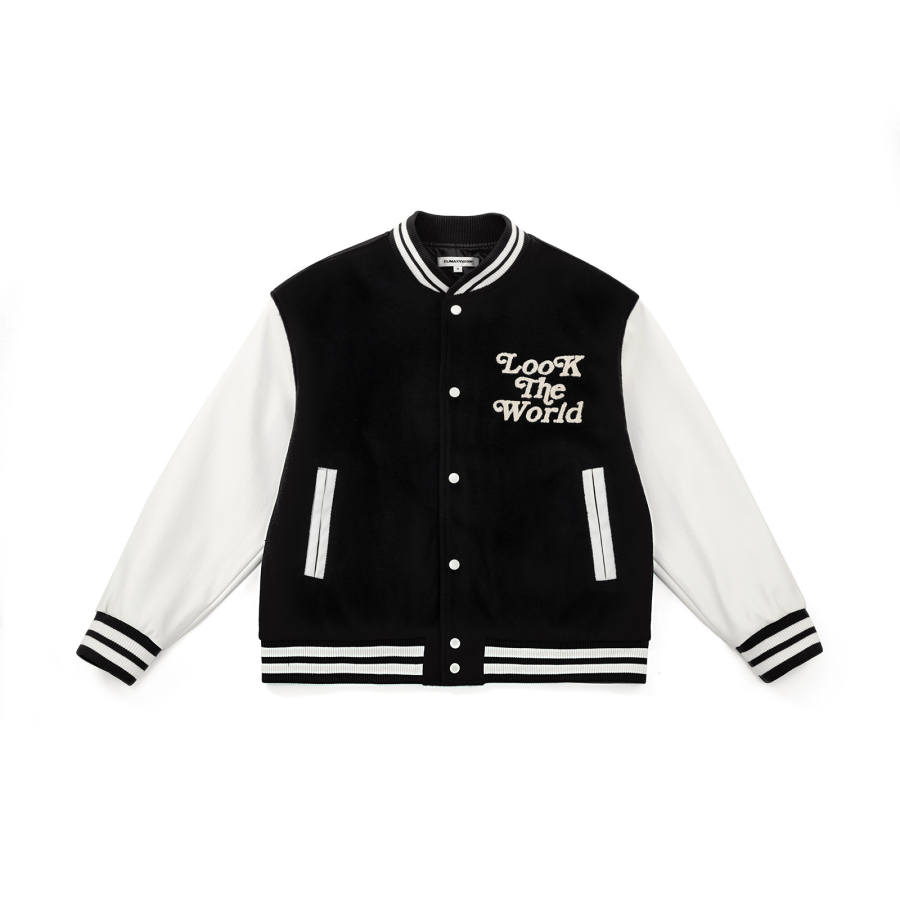 CLIMAX VISION CLIMAX VISION Baseball Jacket Coat Unisex