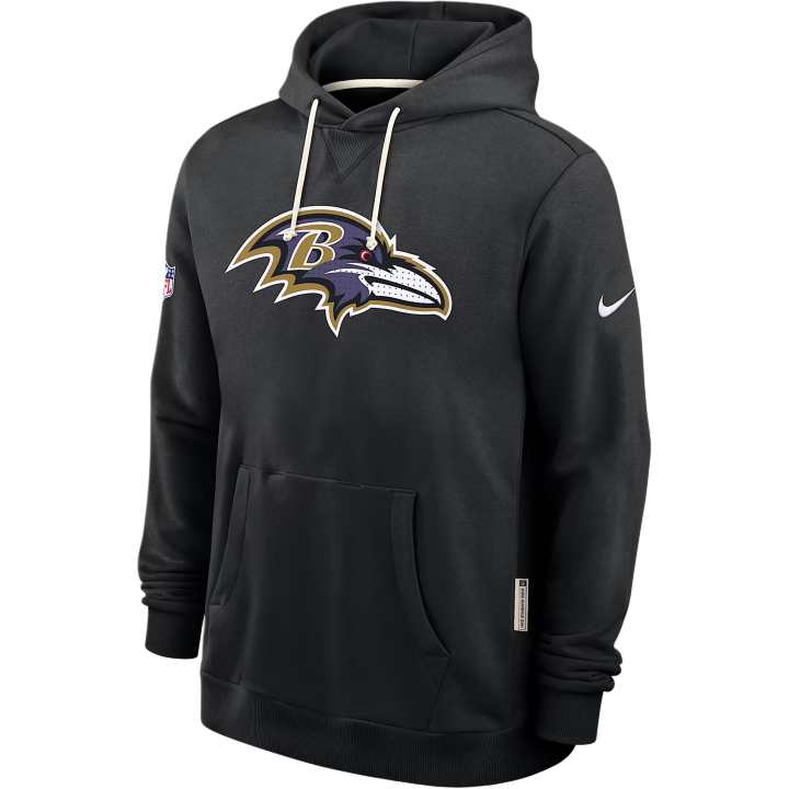 Nike Nike Baltimore Ravens Initial Home Sideline Men's Nike Dri-FIT Nfl Pullover Hoodie