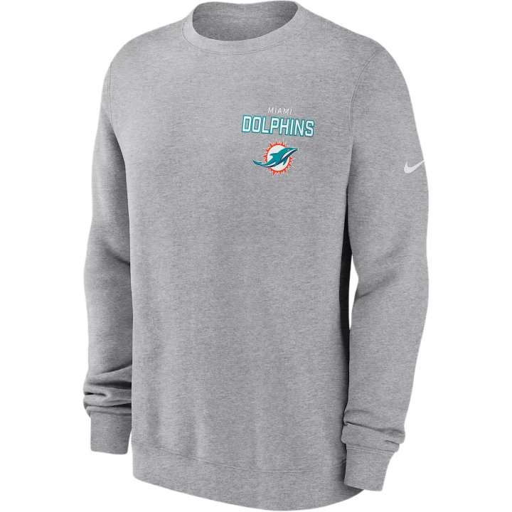 Nike Nike Miami Dolphins Draw Block Club Men's Nike Nfl Pullover Crew