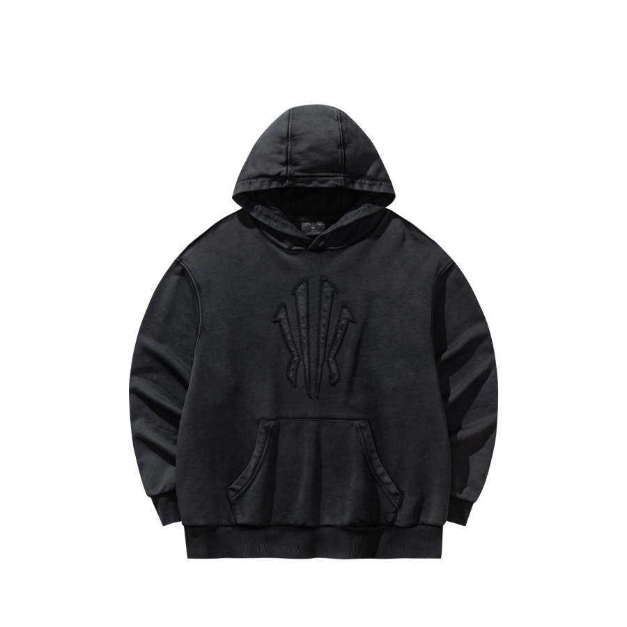 ANTA ANTA Sweatshirts Unisex Basic Black 4 Hooded Moderate