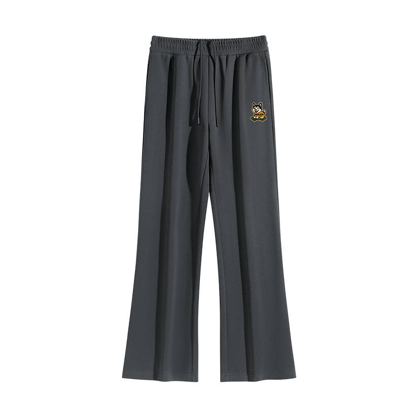 Tonlion Casual Pants Unisex Moderate Flared Pants
