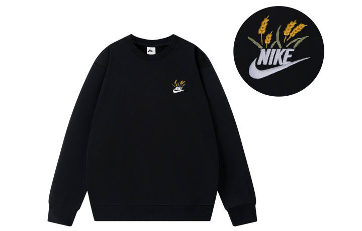 Nike Nike Sweatshirts Unisex Black Crew Neck Moderate Regular