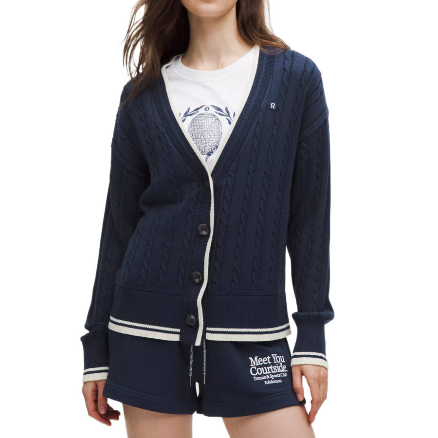 Lululemon Knitwear Women's V Neck Moderate Cardigan