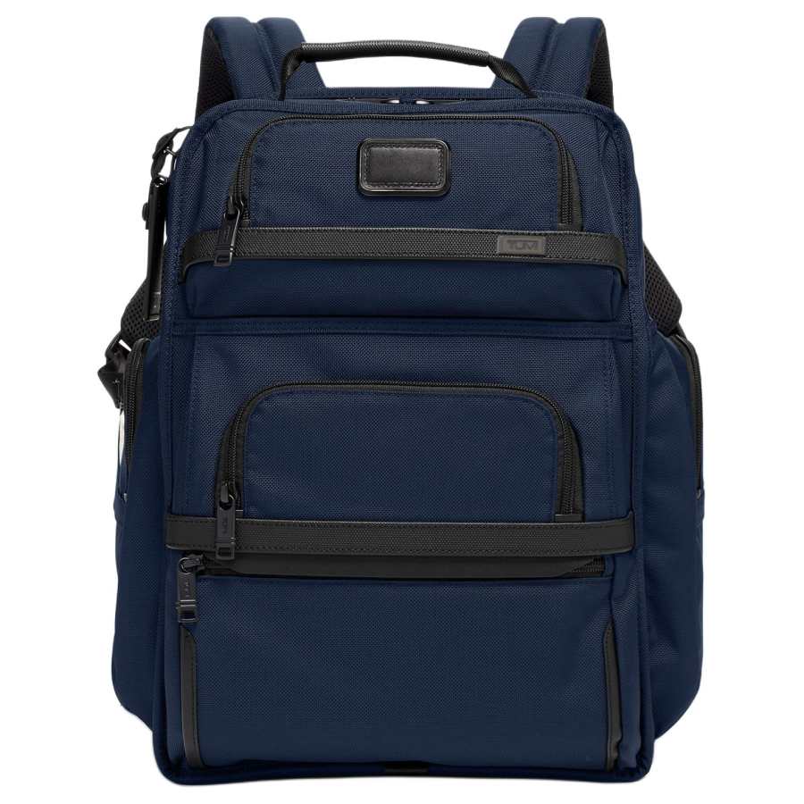 TUMI TUMI Color Block Design Backpack Men's Dark Blue