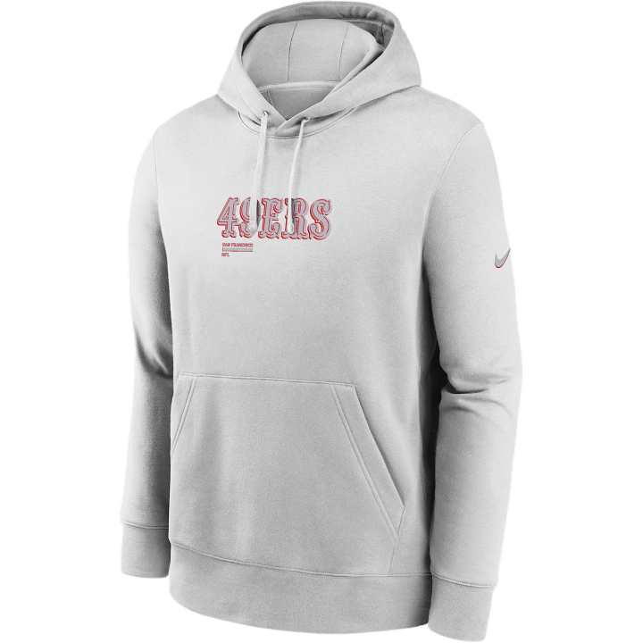 Nike Nike San Francisco 49ers Slot Receiver Club Men's Nike Nfl Pullover Hoodie