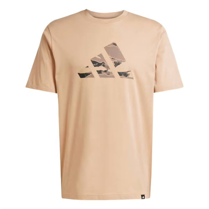 Adidas Adidas T Shirts Men's Sandstone Crew Neck Moderate