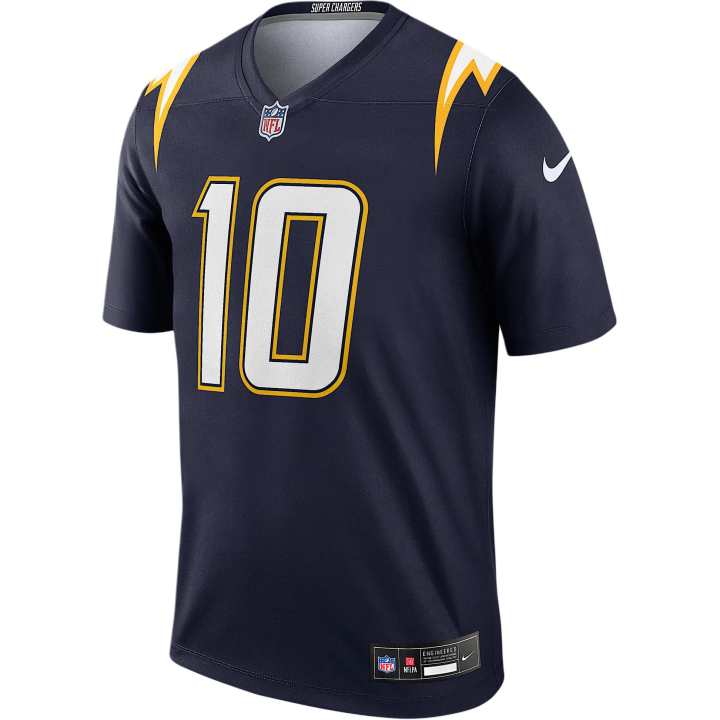 Nike Nike Justin Herbert Los Angeles Chargers Men's Nike Dri-FIT Nfl Legend Jersey