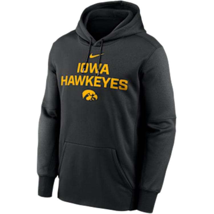 Nike Nike Iowa Team Stacked Men’s Nike Therma College Pullover Hoodie