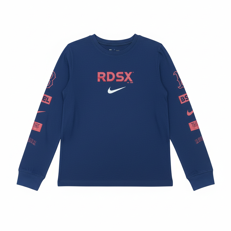 Nike Nike x MLB Collaboration T Shirt Navy Blue Children Aged 3 7 Years Old