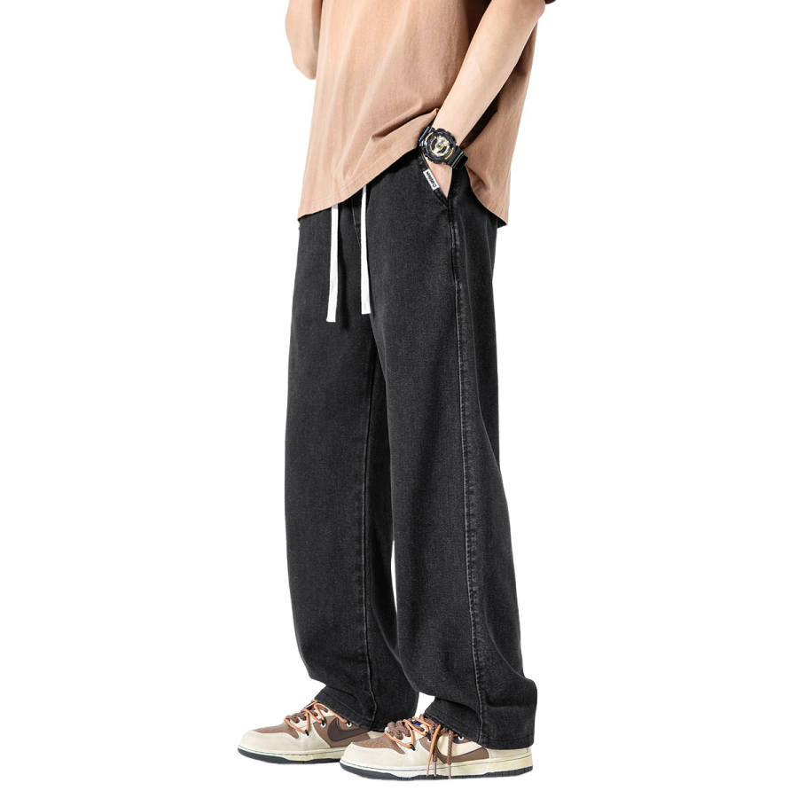 MINISO MINISO Jeans Unisex Moderate Straight Fit Pants