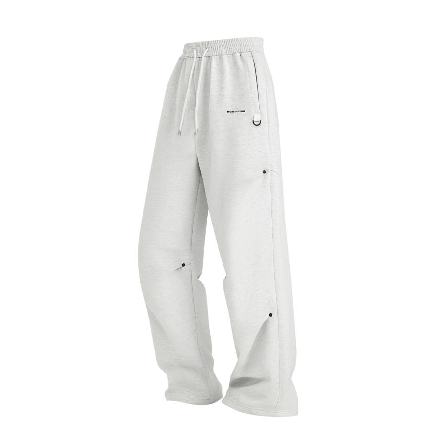 MUSCLETECH Casual Pants Unisex Moderate Straight Fit Pants