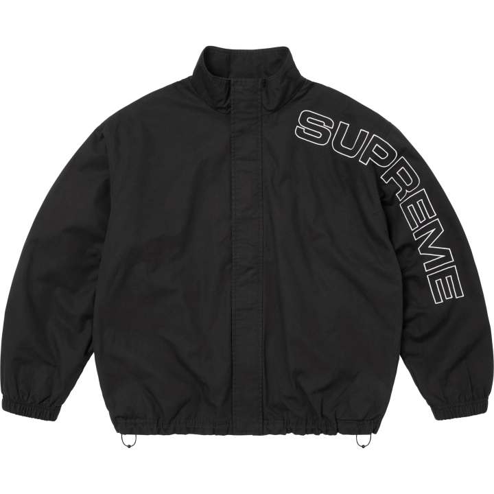 Supreme Supreme spellout embroidered ripstop jacket