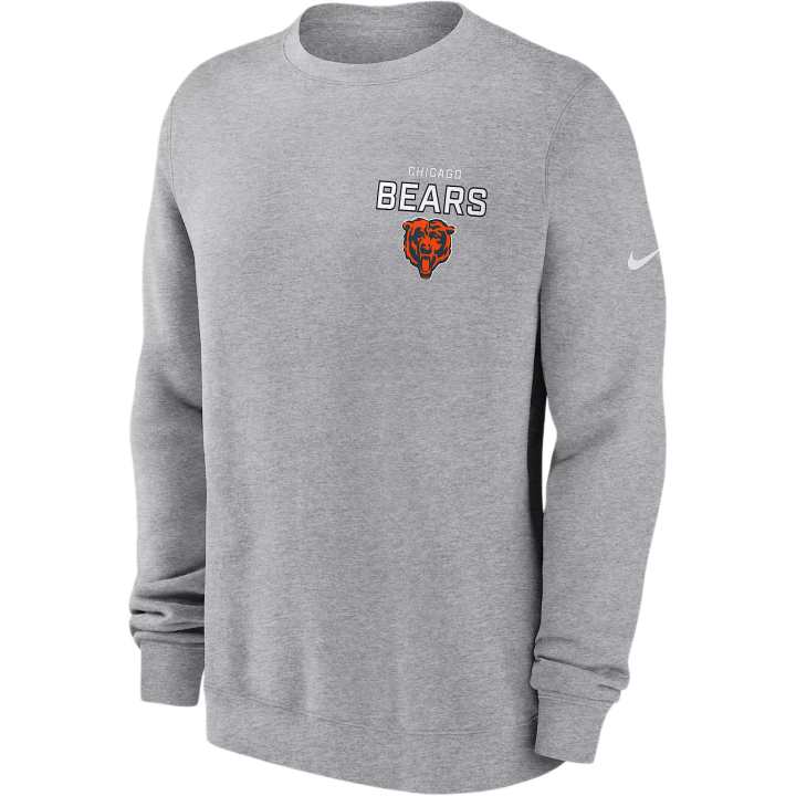 Nike Nike Chicago Bears Draw Block Club Men's Nike Nfl Pullover Crew
