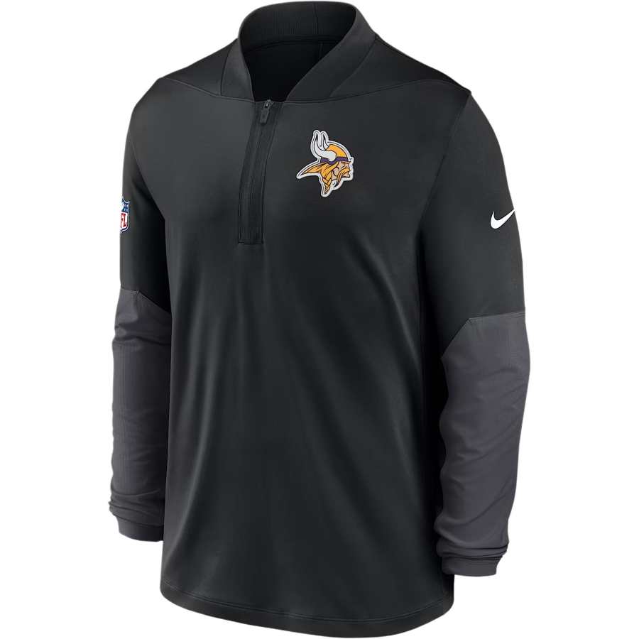 Nike Nike Minnesota Vikings Feel The Pressure Men's Nike Dri-FIT Nfl 1/2-Zip Top