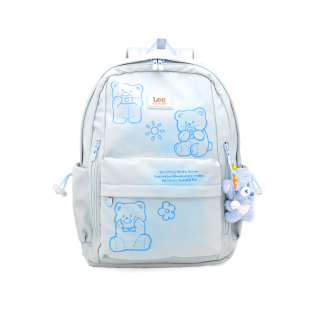 Lee Fabric Backpack Unisex Candy Blue