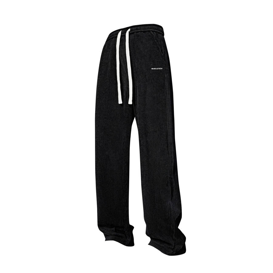 MUSCLETECH Casual Pants Unisex Moderate Straight Fit Pants