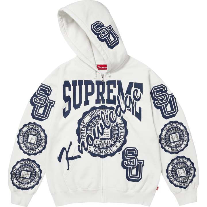 Supreme Supreme Knowledge Zip up Hoodie