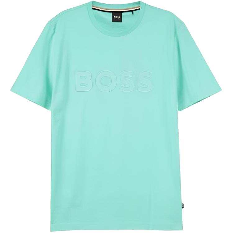 HUGO BOSS T Shirts Men's Crew Neck Moderate Straight Fit