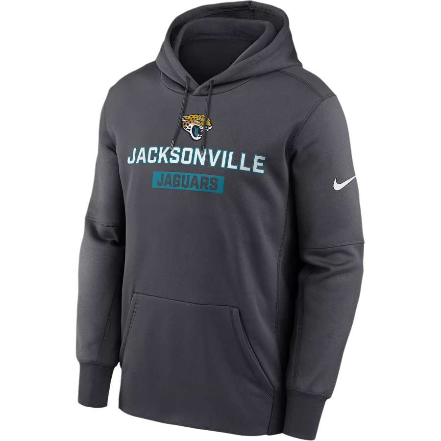 Nike Nike Jacksonville Jaguars Toss Sweep Men’s Nike Therma Nfl Pullover Hoodie