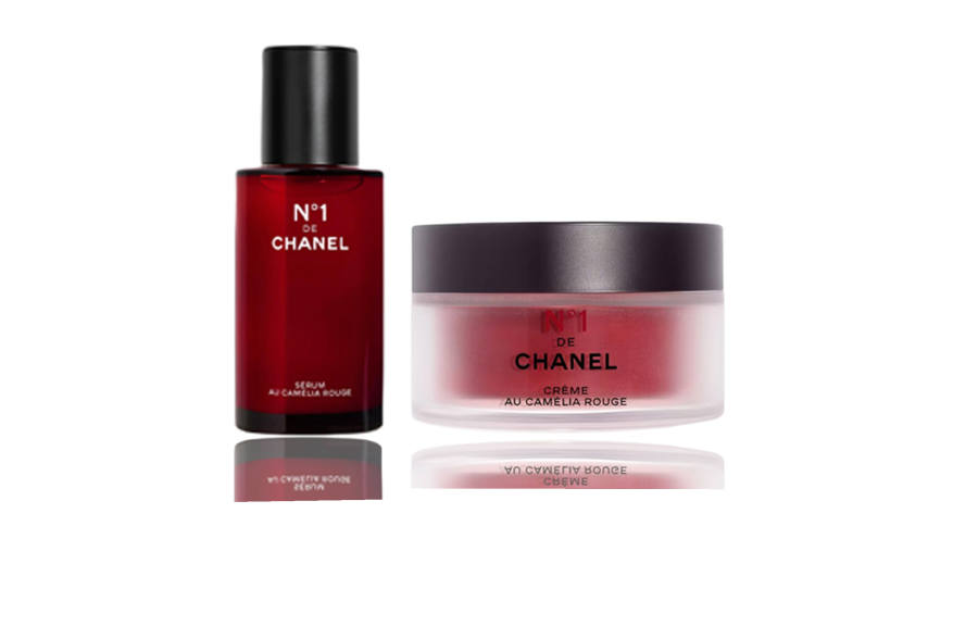 CHANEL No. 1 Red Mountain Camellia Essence Cream Skincare Set, Celebrity Revitalizing Combination