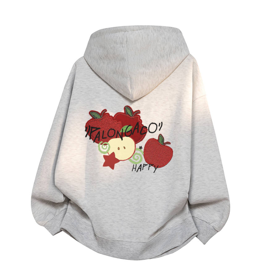 PAL ONGACO Sweatshirts Unisex Hooded Moderate Cardigan