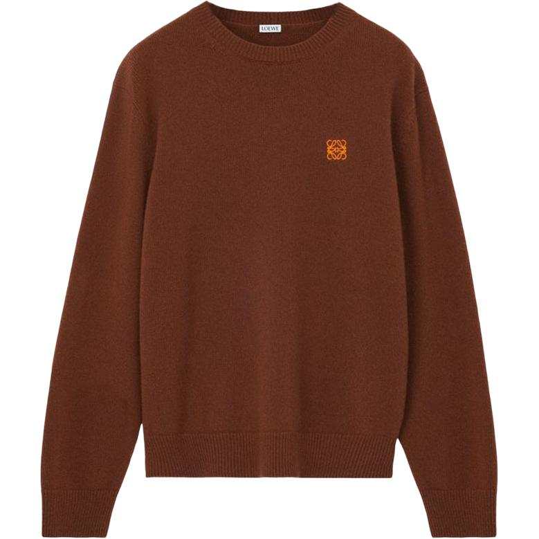 LOEWE LOEWE Logo Embroidered Crewneck Jumper