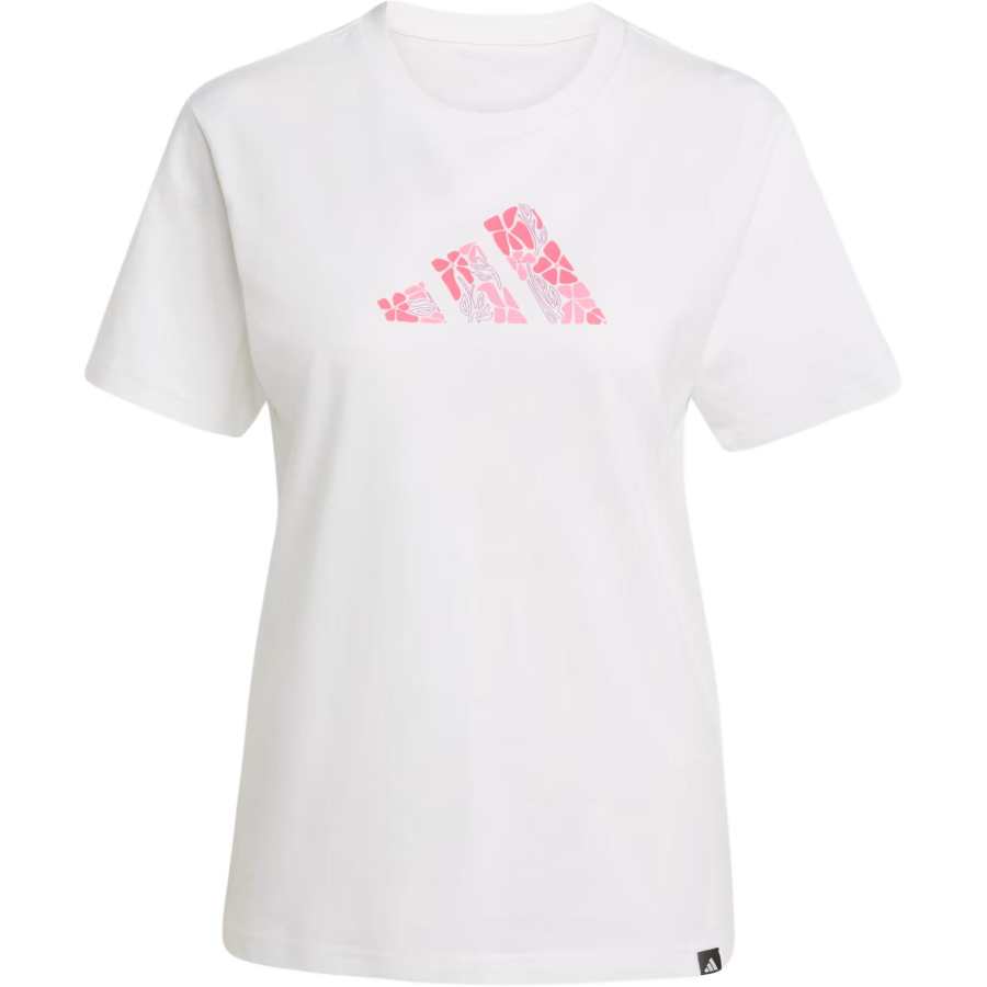 Adidas Adidas Clothing T Shirts Women's White Crew Neck