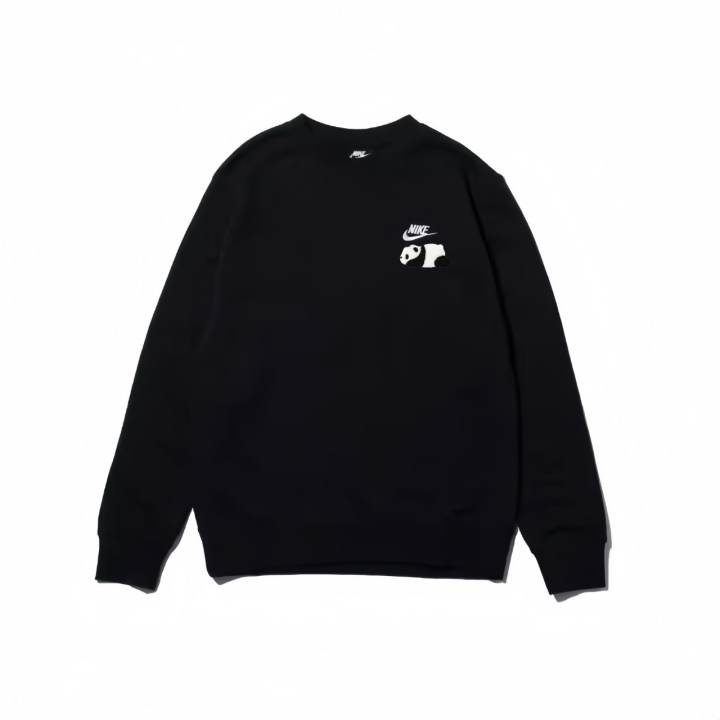 Nike Nike Dri Fit Sweatshirts Unisex Black Crew Neck Moderate