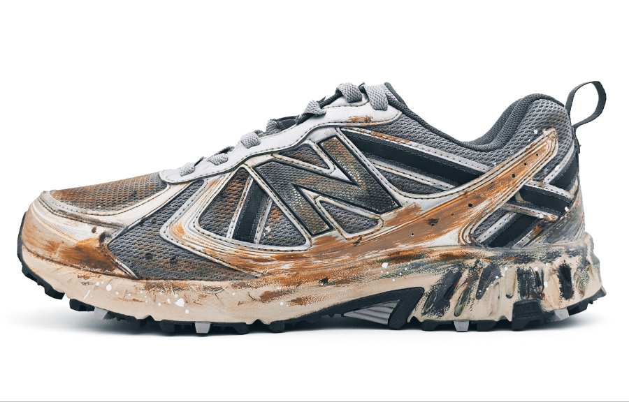 New Balance New Balance NB 410 V5 Cushioning Abrasion Resistant Breathable Low top Running Shoes Unisex Black