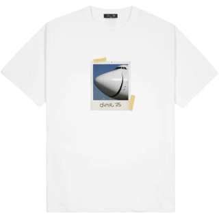 Dime T Shirts Unisex White Crew Neck