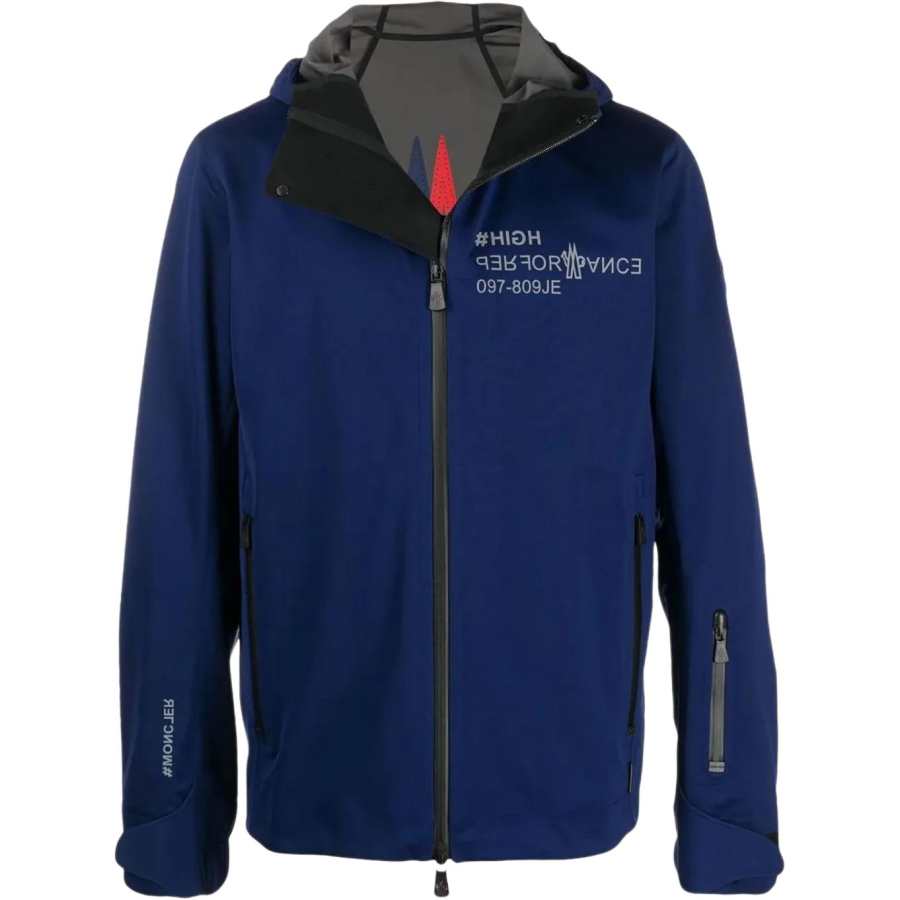 Moncler Grenoble hooded ski jacket