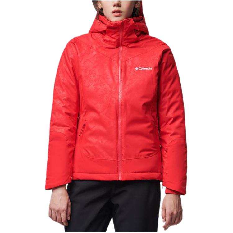 Columbia Puffer Jacket Women's Red