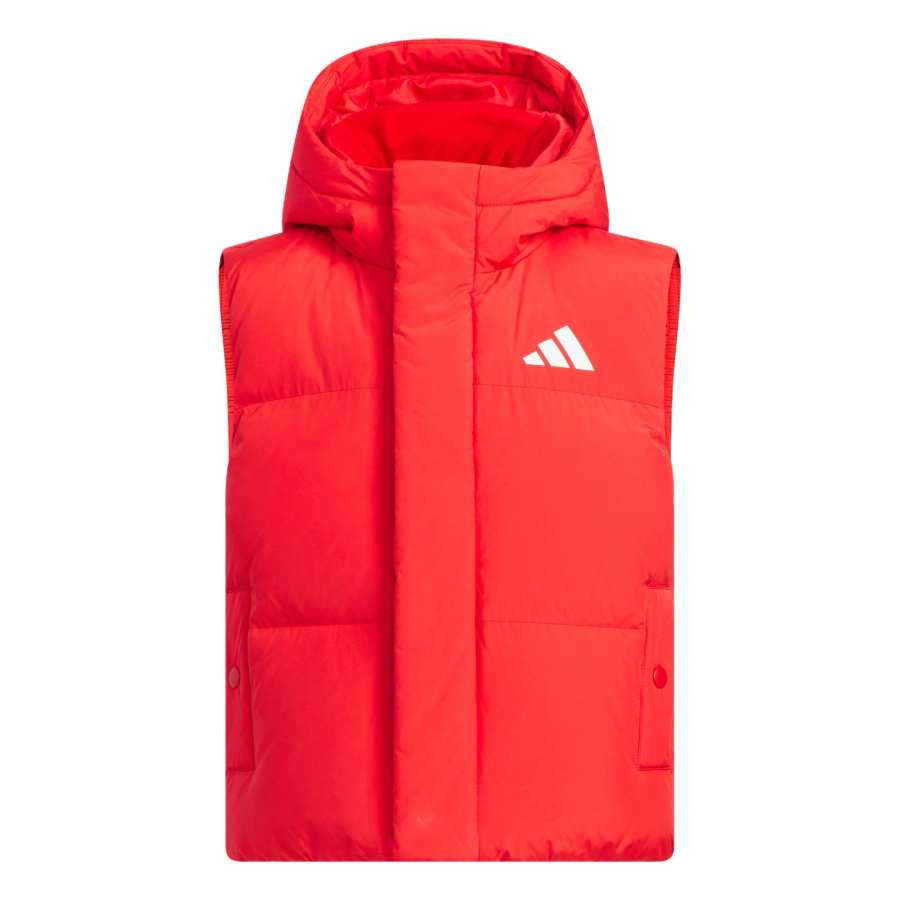 Adidas Adidas Kids Down Vests Hooded Non Detachable Moderate