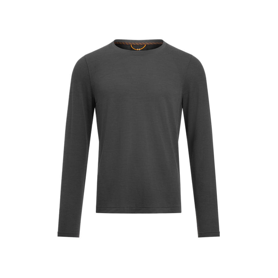 Under Armour T Shirts Men's Gray Crew Neck Moderate Straight Fit