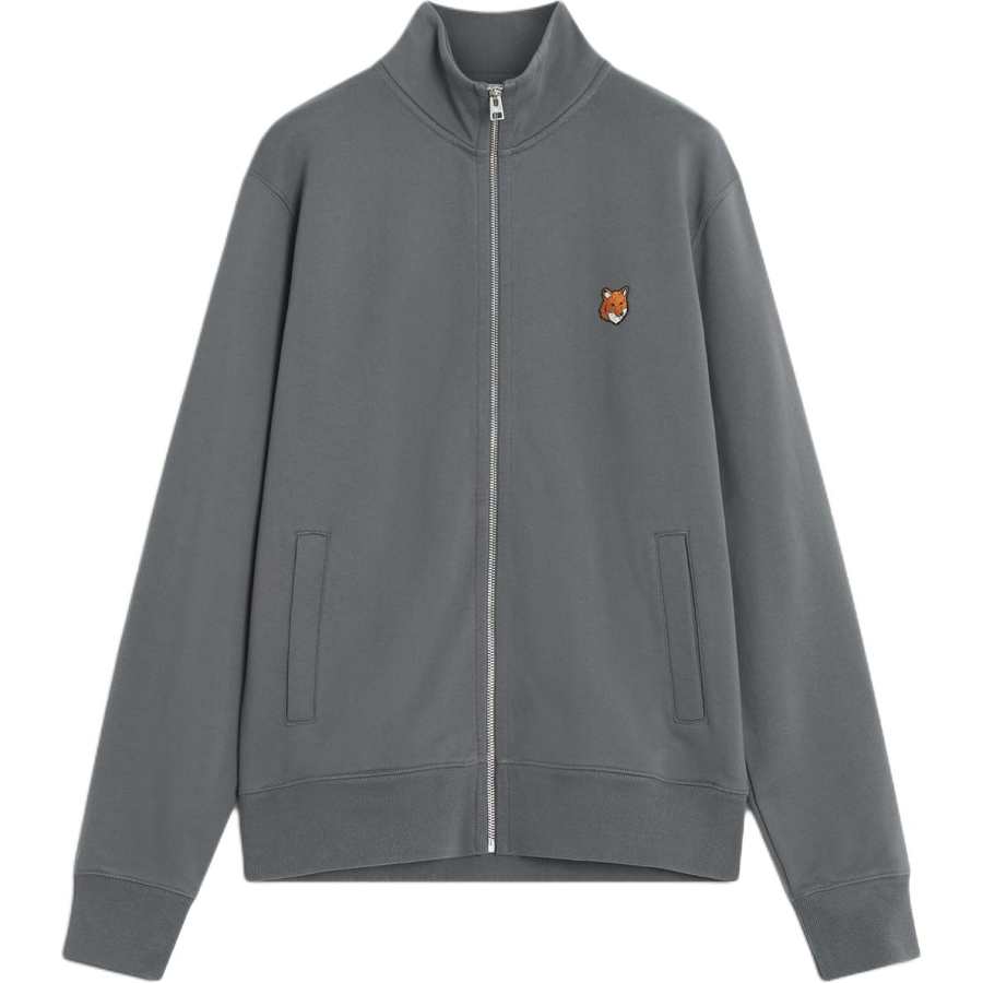 Maison Kitsune Maison Kitsuné Fox Head Zipped Regular Sweatshirt