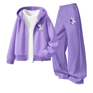 Disney Kids Casual Sportswear Hooded Moderate