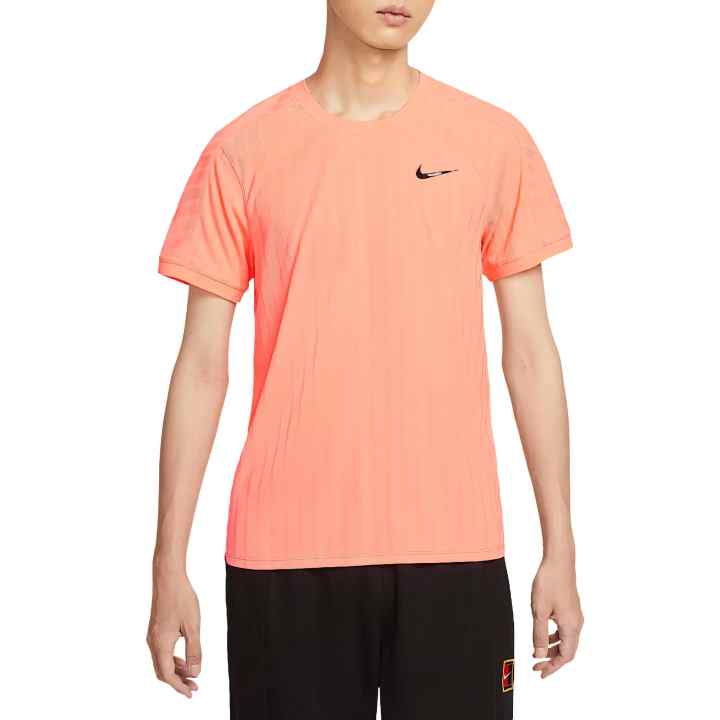 Nike Nike Tennis Tops Men's Mango Crew Neck Moderate
