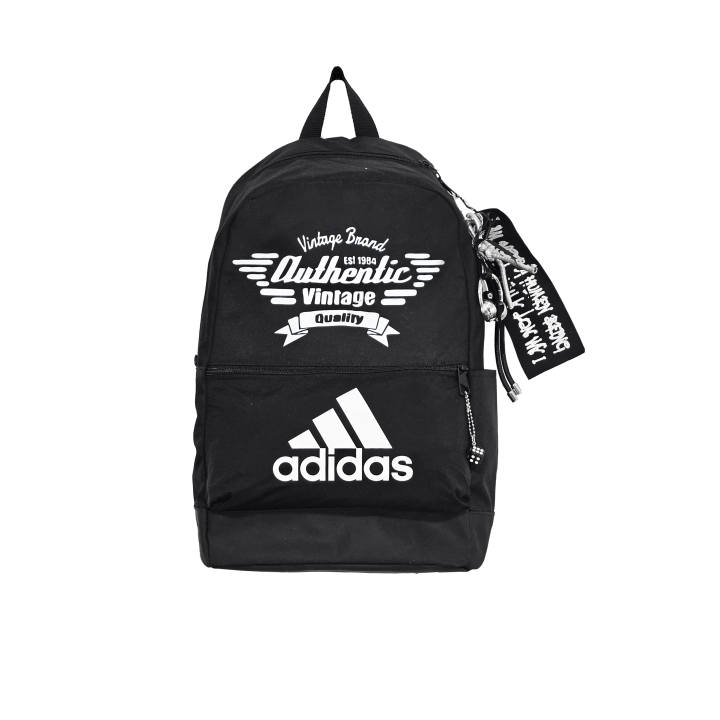 Adidas Adidas Polyester Backpack Regular Unisex Black