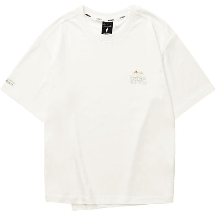 Skechers Drop Shoulder Sleeve T Shirt Women's Marshmallow White
