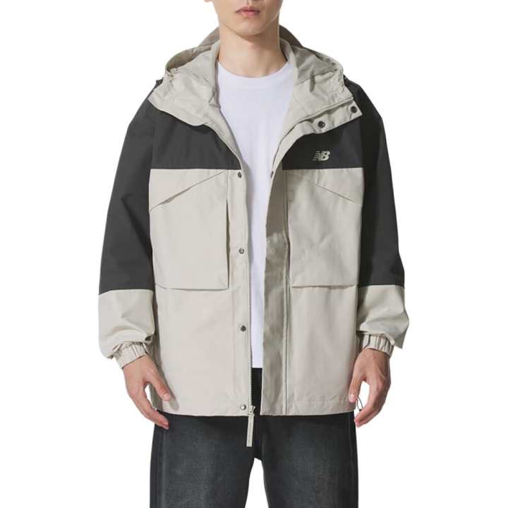 New Balance New Balance Jackets Men's Gray Hooded Moderate Other
