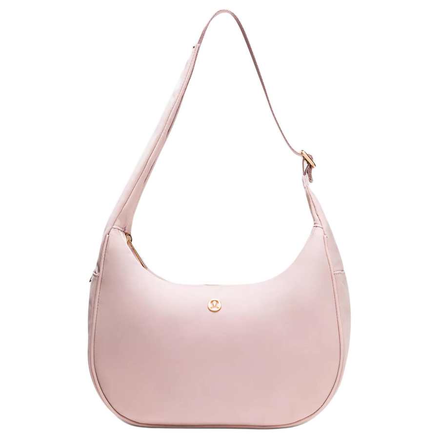 Lululemon Nylon Shoulder Bag Women's Smoky Pink