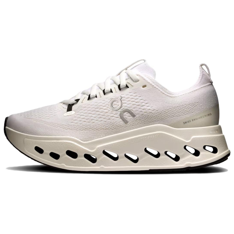 On Cloudsurfer Ma Breathable Support Breathable Support Running Shoes Women's White