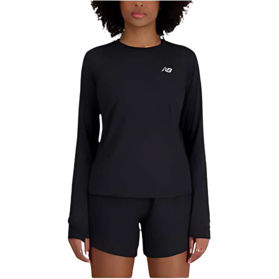 New Balance New Balance Regular T Shirt Women's Black