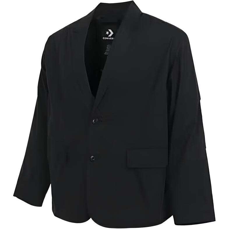 Converse Converse Jackets Men's Black Lapel Moderate Other