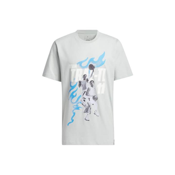 Adidas Adidas T Shirt Men's Light Gray