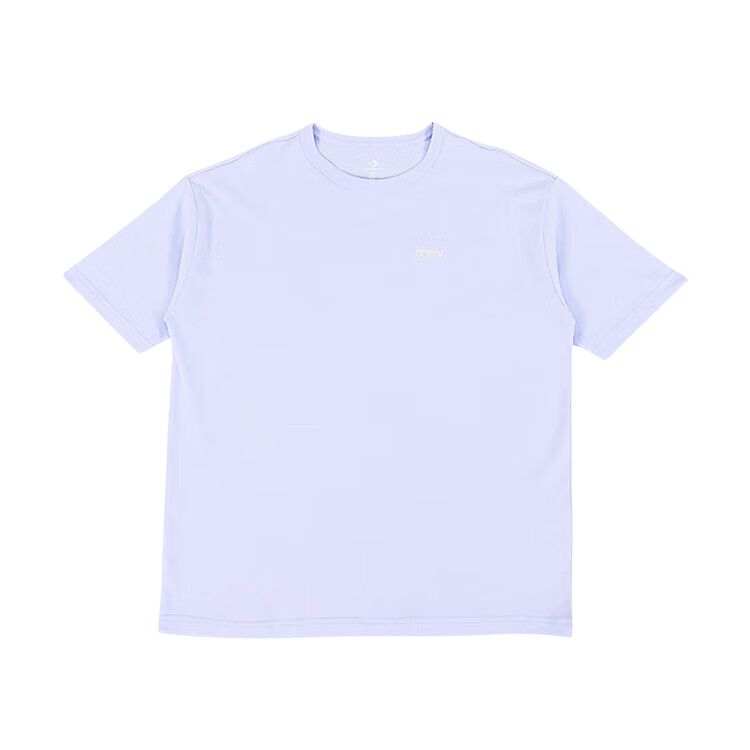 Converse Converse T Shirts Men's Purple Crew Neck Moderate
