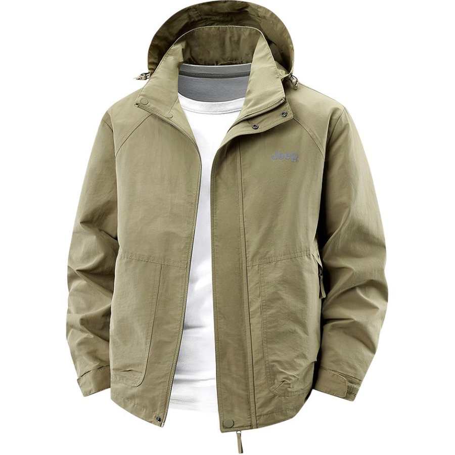 Jeep Jeep Jackets Men's Hooded Moderate Workwear