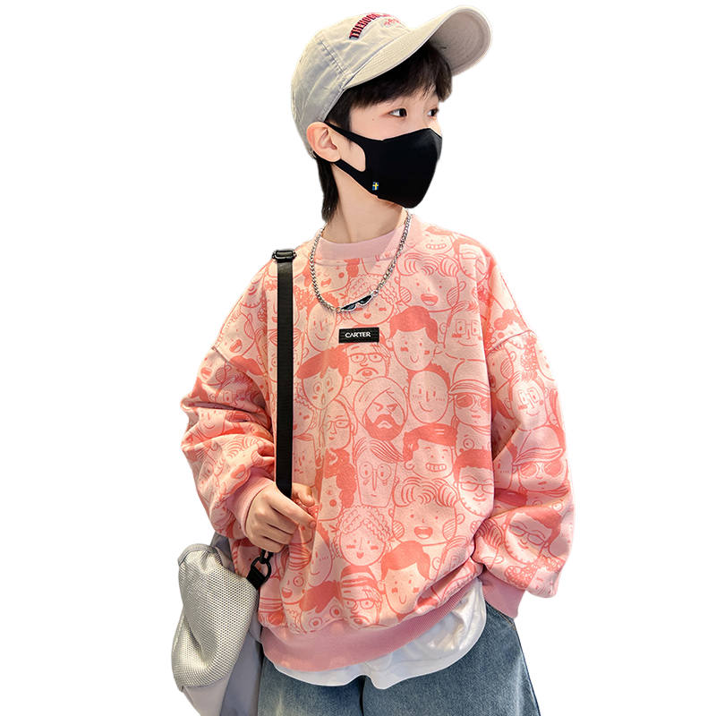 Lanza Casual Sweatshirt Spring Fall Teenagers