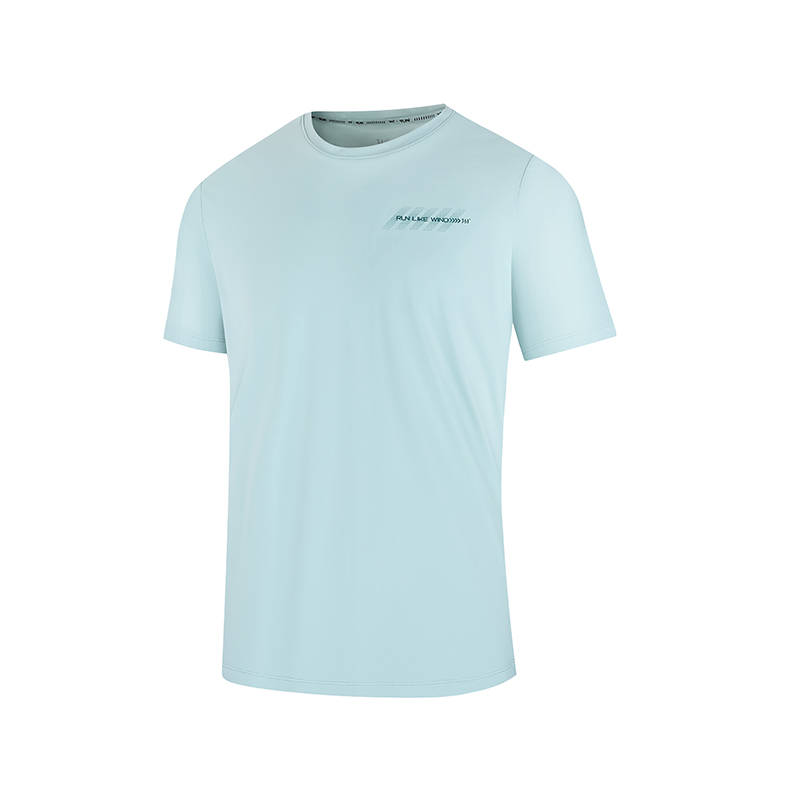 361° T Shirts Men's Jade Green Crew Neck Moderate