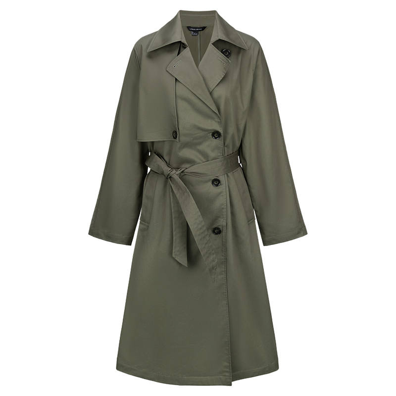URBAN REVIVO Trench Coat Women's